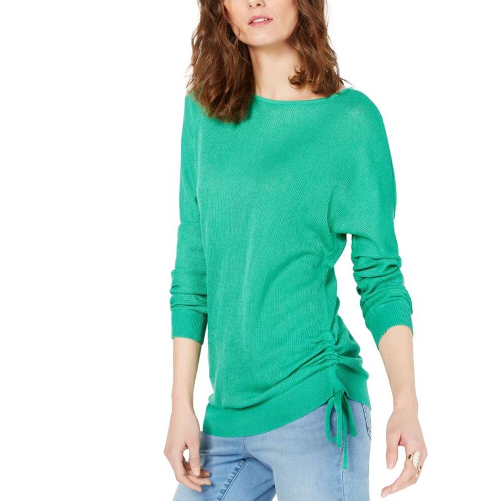 Drawstring Dolman Sweater